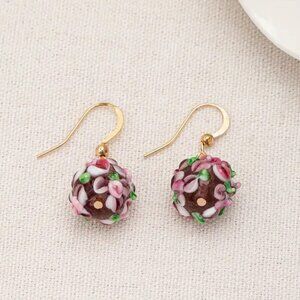 Lampwork Earrings Murano glass